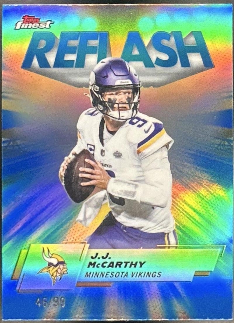 J.J. McCarthy [Blue Refractor] #RF-4
