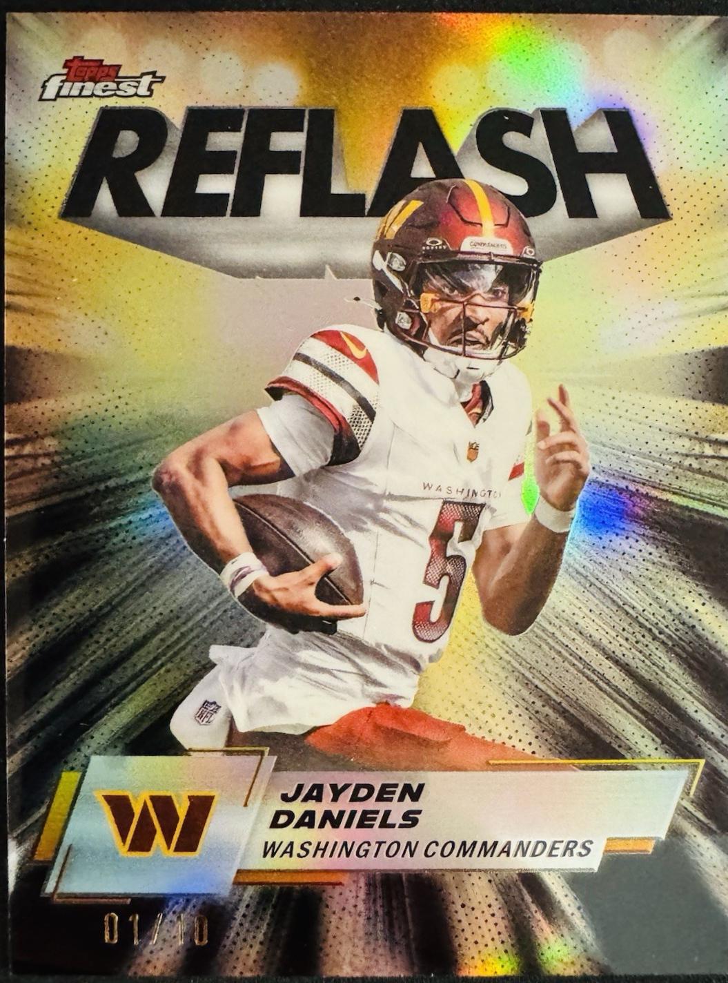 Jayden Daniels [Black Refractor] #RF-6