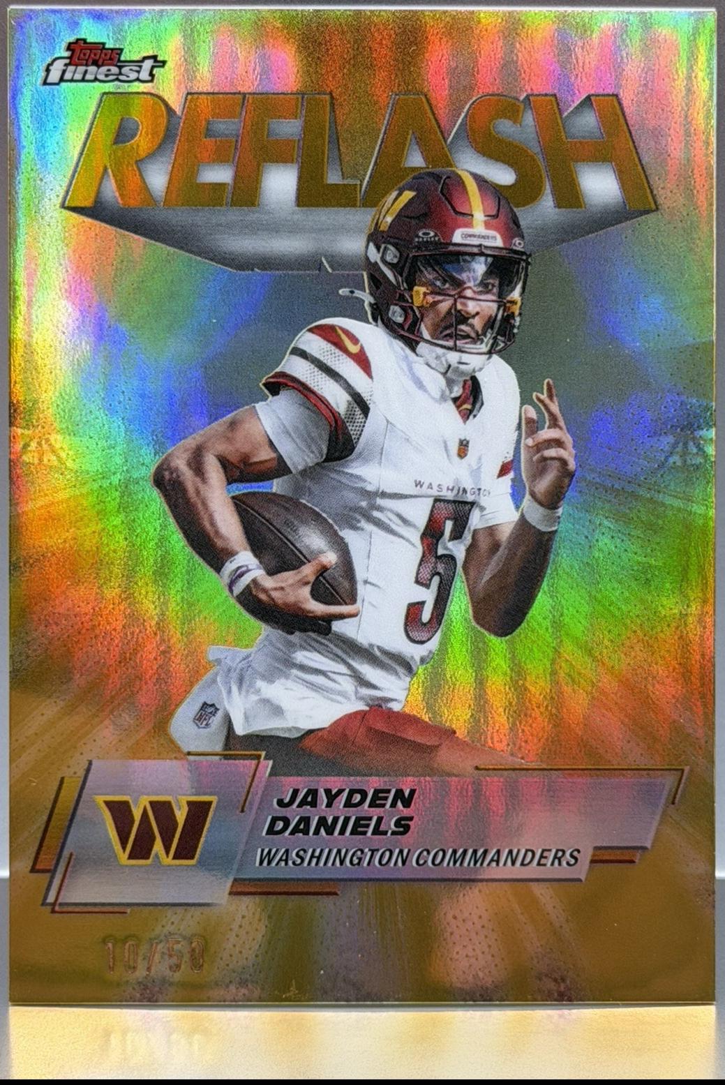 Jayden Daniels [Gold Refractor] #RF-6