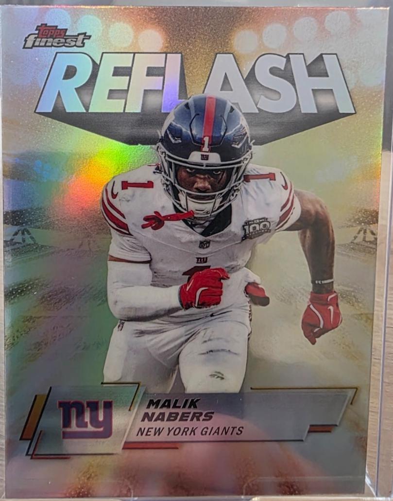 Malik Nabers [Refractor] #RF-16