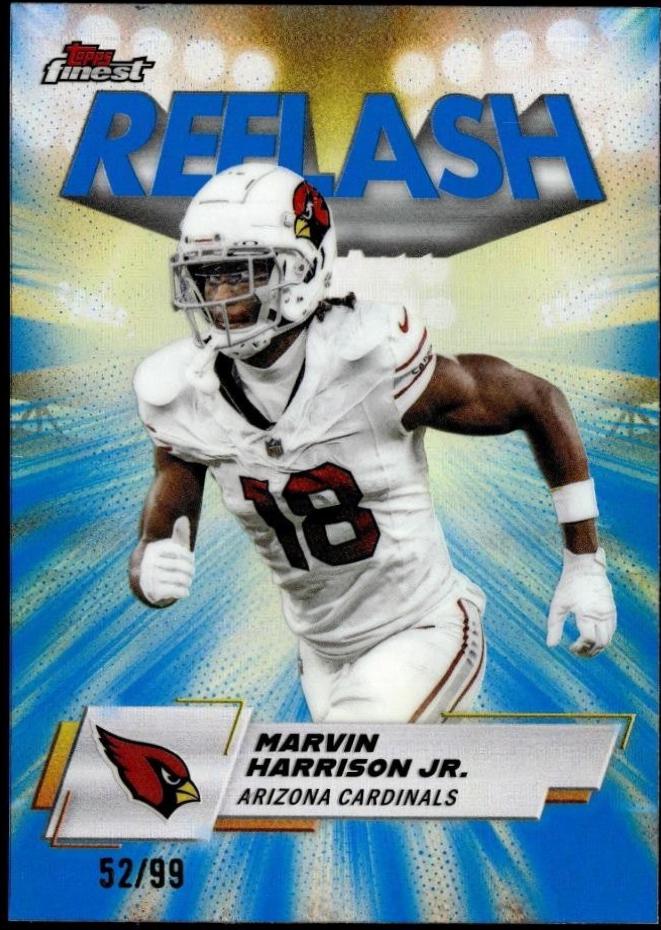 Marvin Harrison Jr. [Blue Refractor] #RF-10