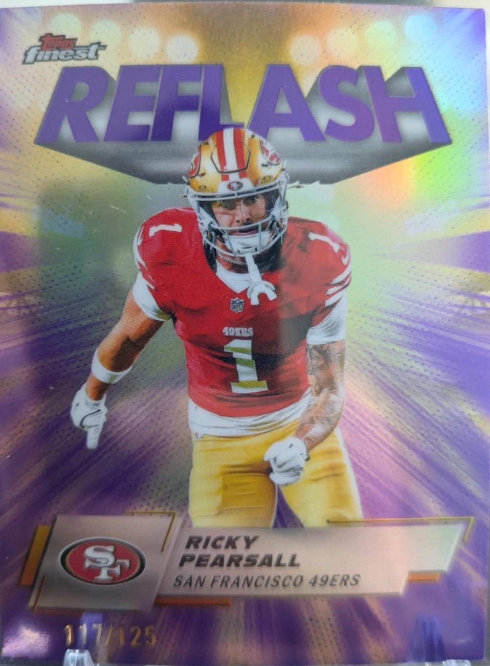 Ricky Pearsall [Purple Refractor] #RF-17