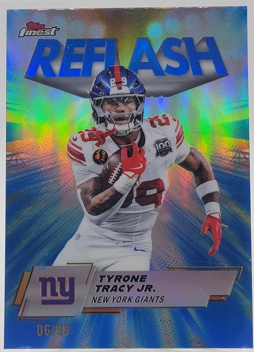 Tyrone Tracy Jr. [Blue Refractor] #RF-7