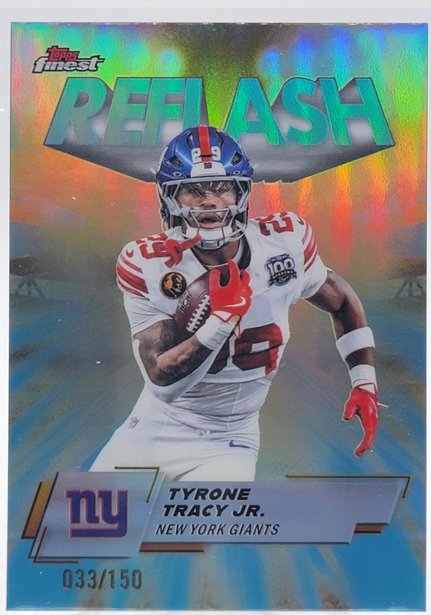 Tyrone Tracy Jr. [Sky Blue Refractor] #RF-7