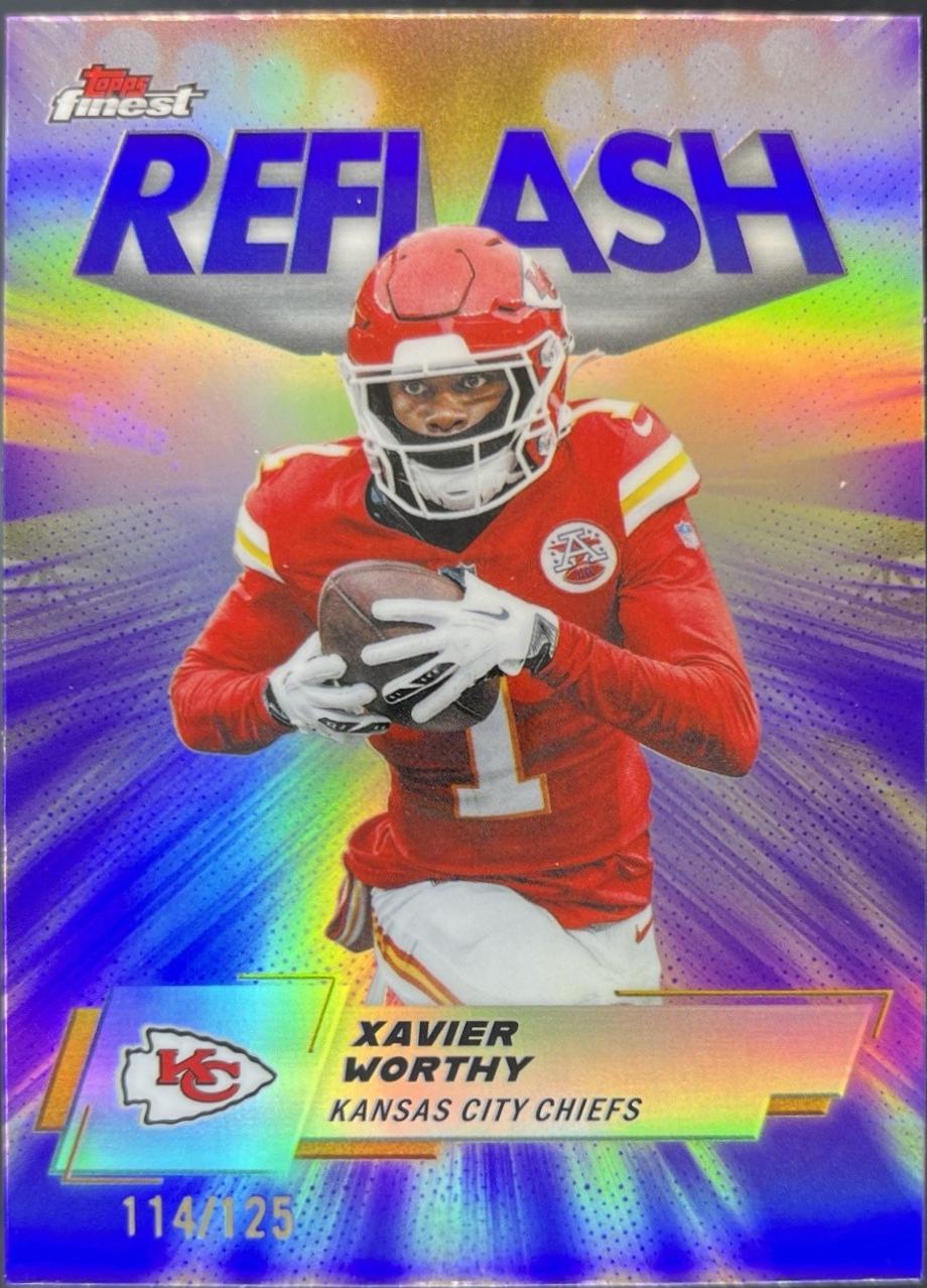 Xavier Worthy [Purple Refractor] #RF-14
