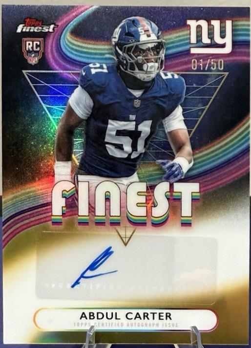 Abdul Carter [Gold Geometric] #RFA-AC
