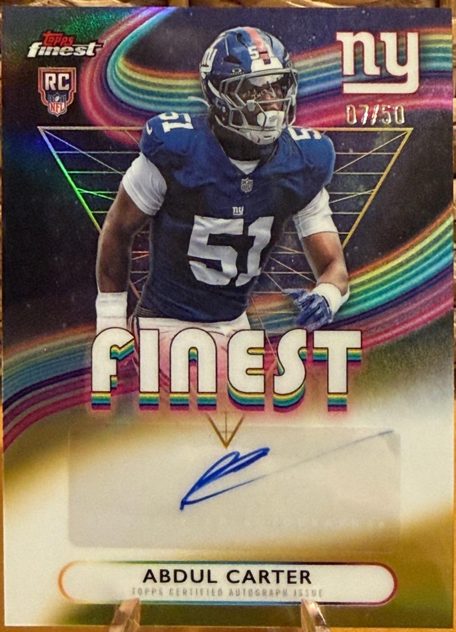Abdul Carter [Refractor] #RFA-AC