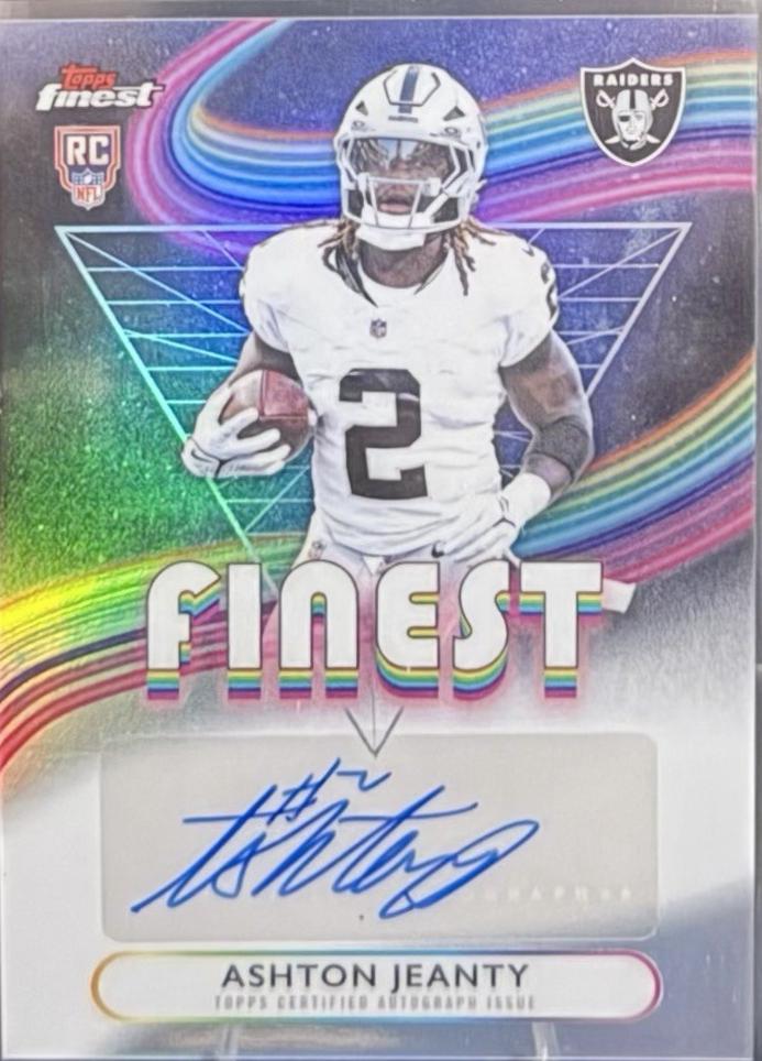 Ashton Jeanty [Refractor] #RFA-AJ