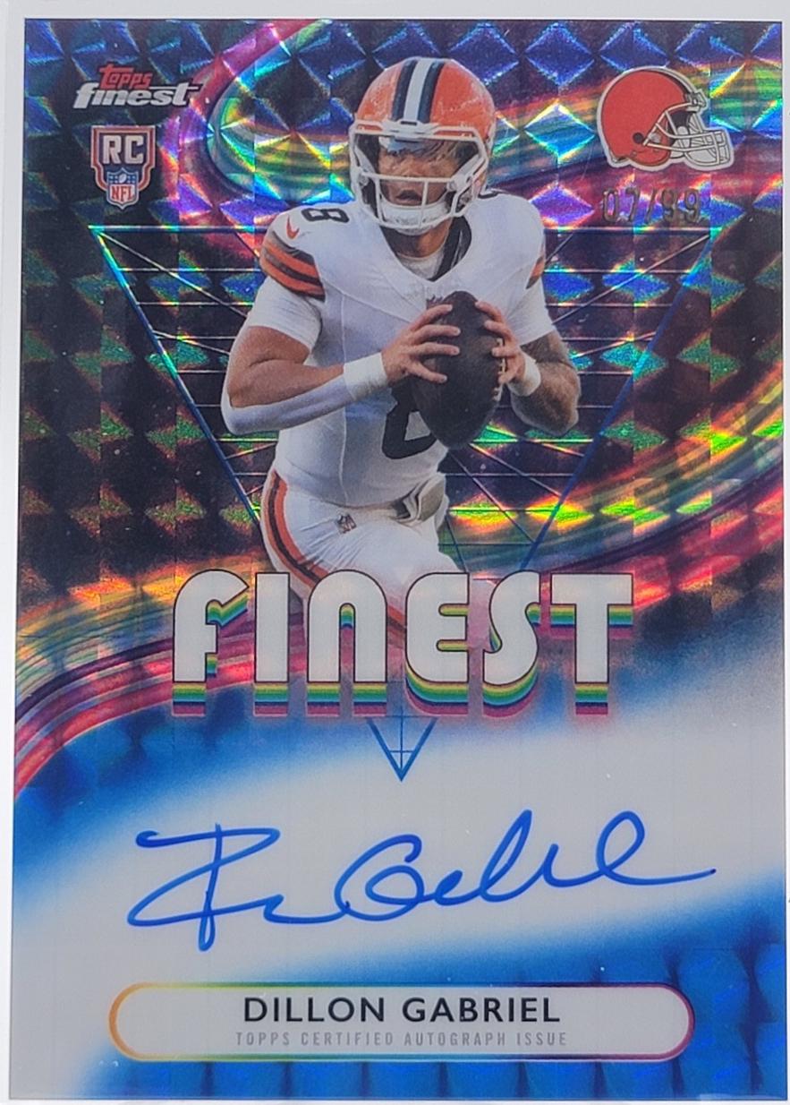 Dillon Gabriel [Blue Geometric] #RFA-DG