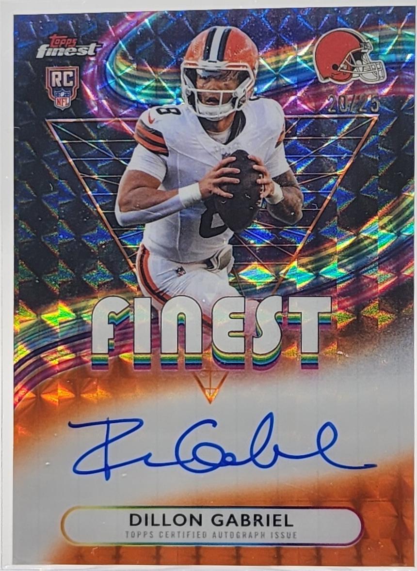 Dillon Gabriel [Orange Geometric] #RFA-DG