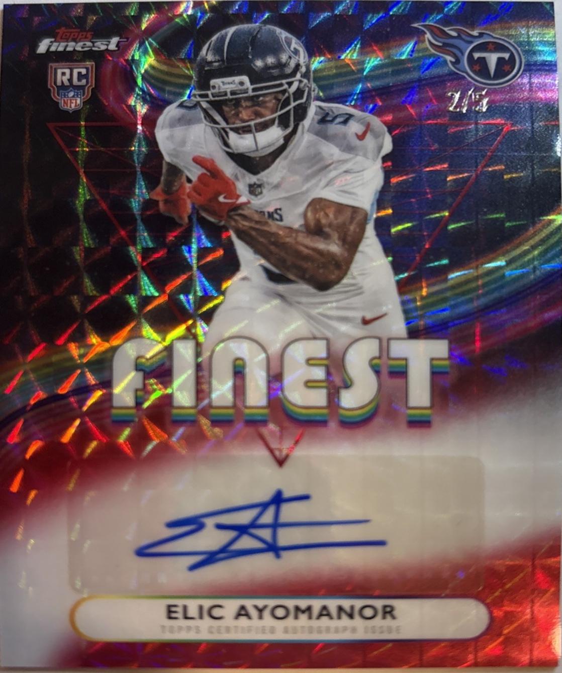 Elic Ayomanor [Red Geometric] #RFA-EA
