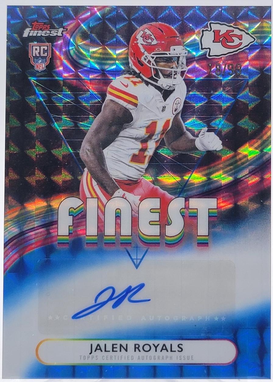 Jalen Royals [Blue Geometric] #RFA-JR