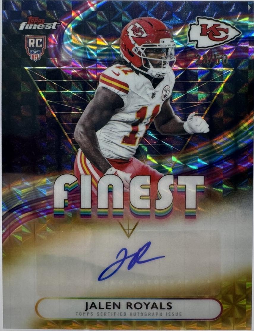 Jalen Royals [Gold Geometric] #RFA-JR