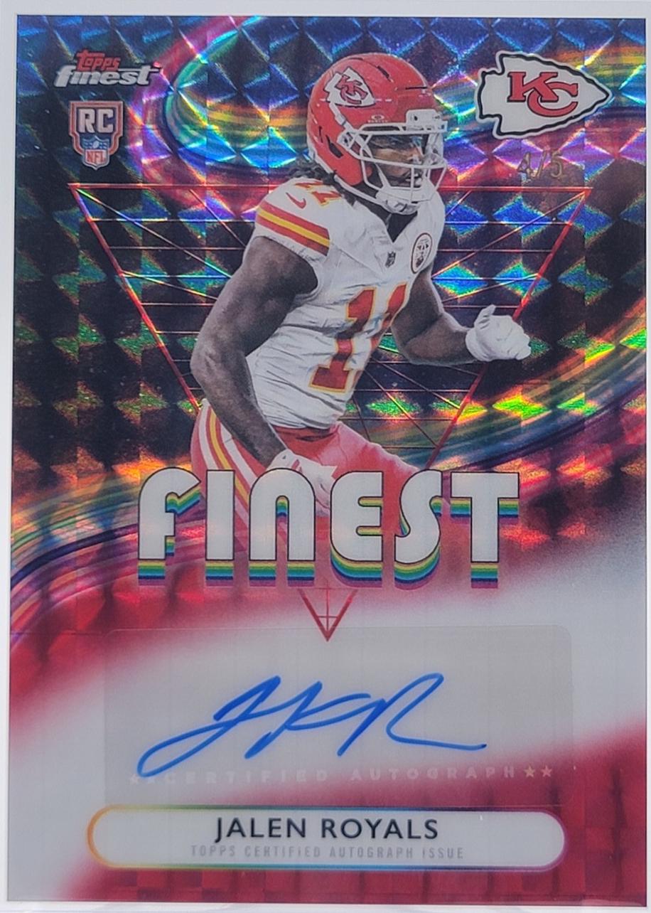 Jalen Royals [Red Geometric] #RFA-JR