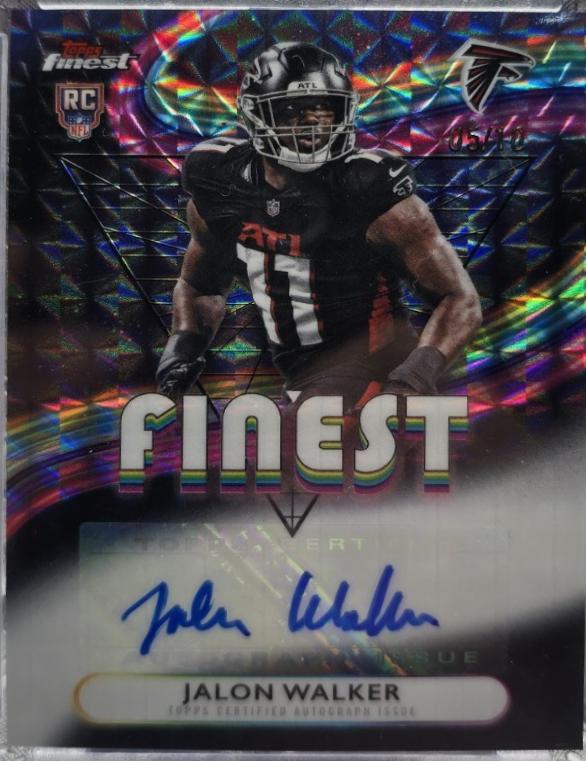 Jalon Walker [Black Geometric] #RFA-JW