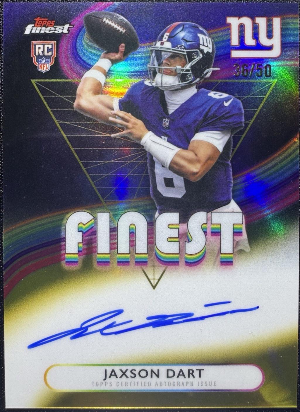 Jaxson Dart [Gold Refractor] #RFA-JD