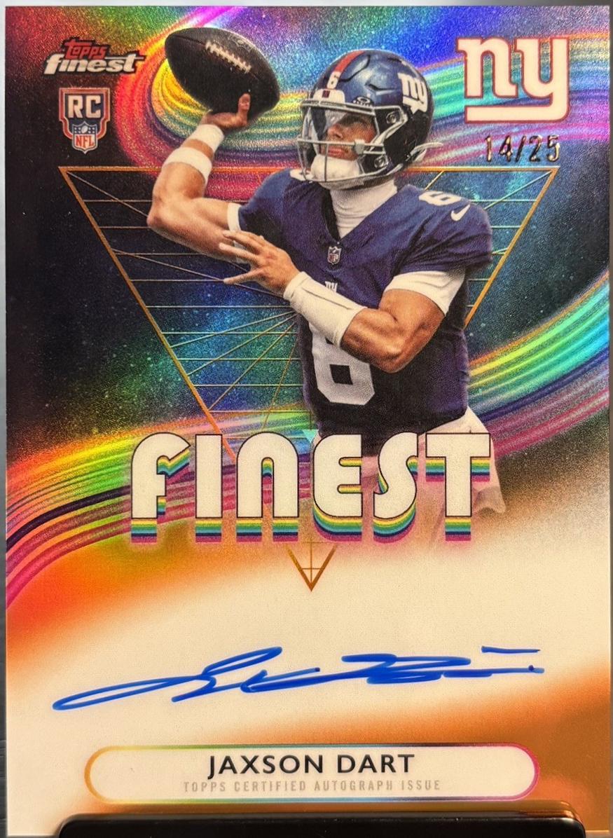 Jaxson Dart [Orange Refractor] #RFA-JD