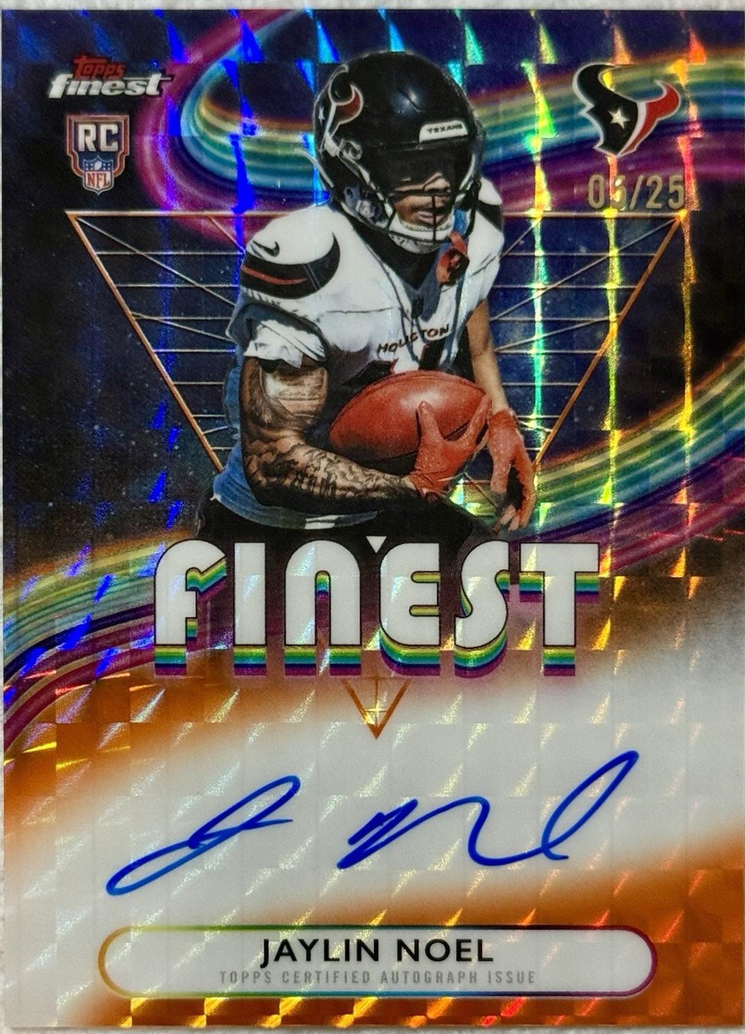 Jaylin Noel [Orange Geometric] #RFA-JN