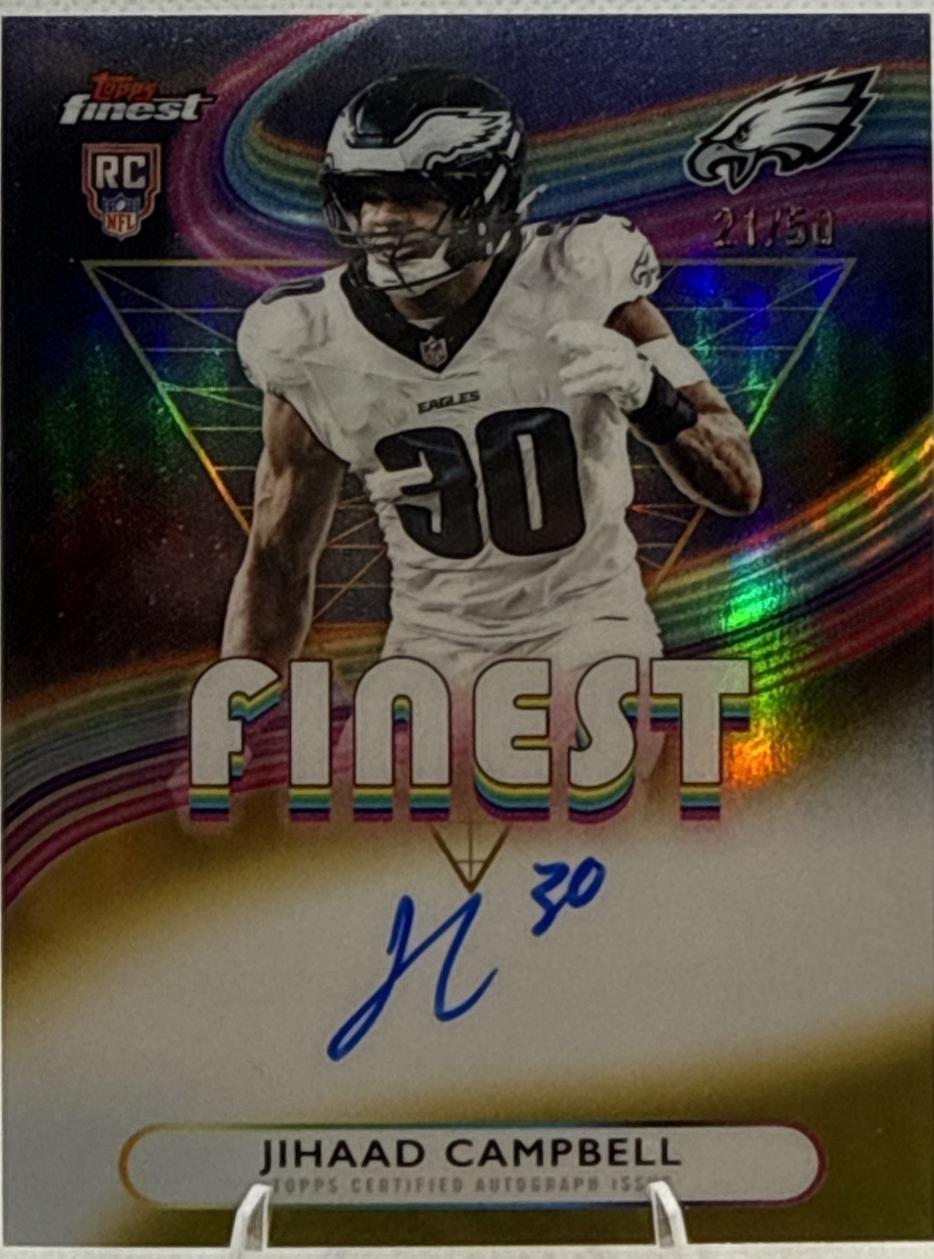 Jihaad Campbell [Gold Geometric] #RFA-JC
