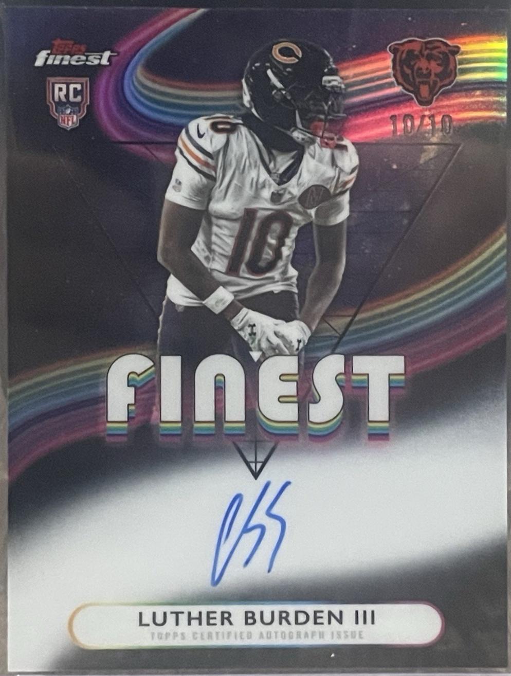 Luther Burden III [Black Refractor] #RFA-LB