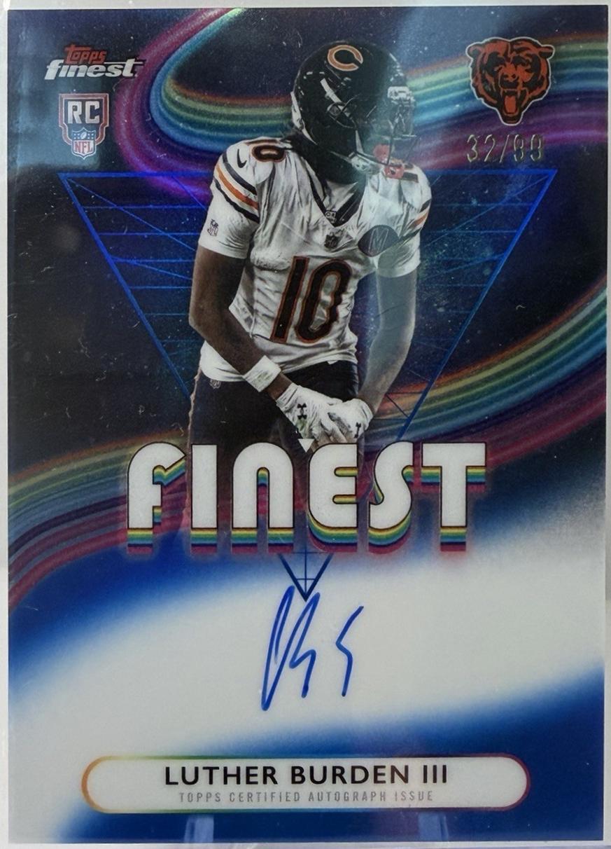 Luther Burden III [Blue Geometric] #RFA-LB