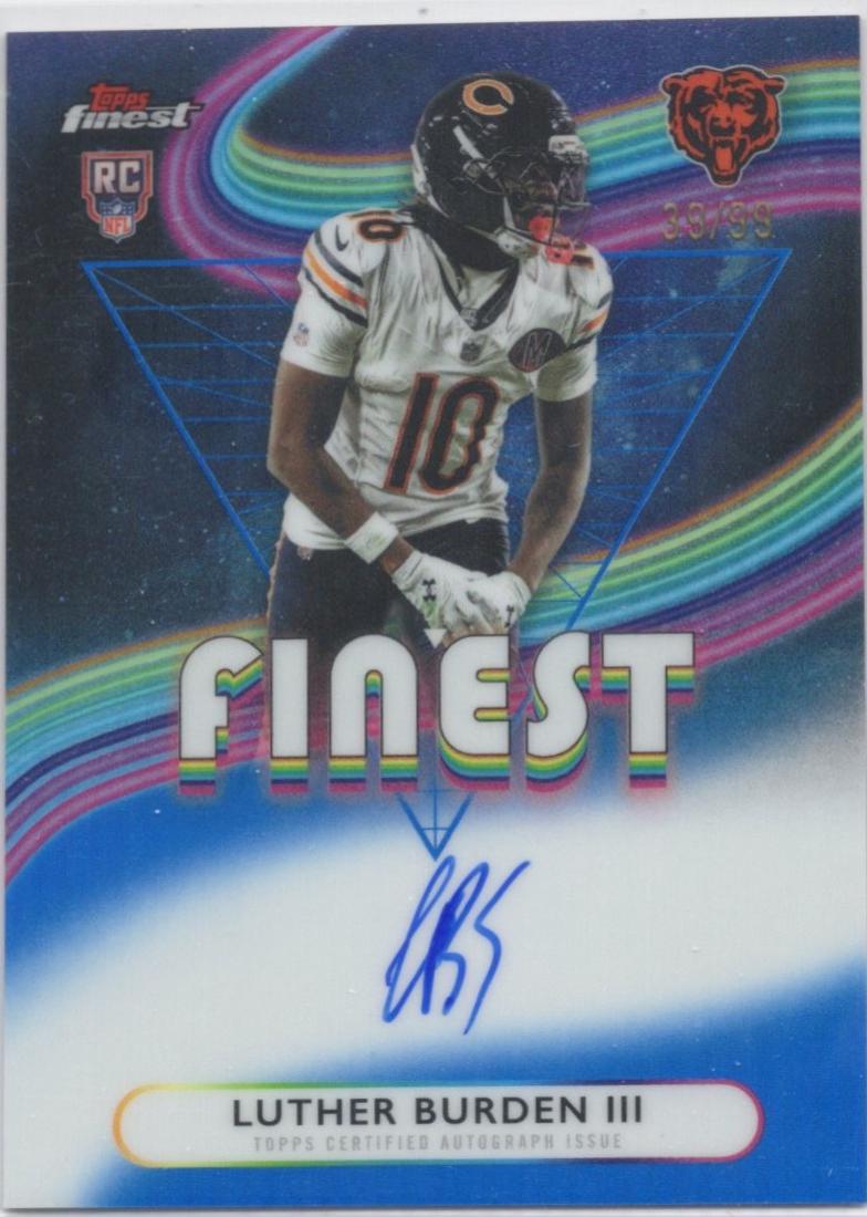 Luther Burden III [Blue Refractor] #RFA-LB
