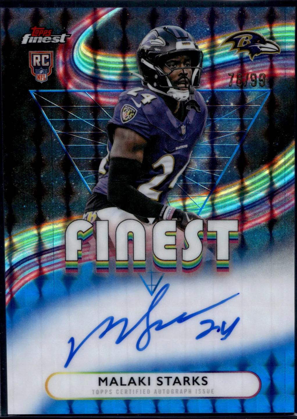 Malaki Starks [Blue Geometric] #RFA-MS