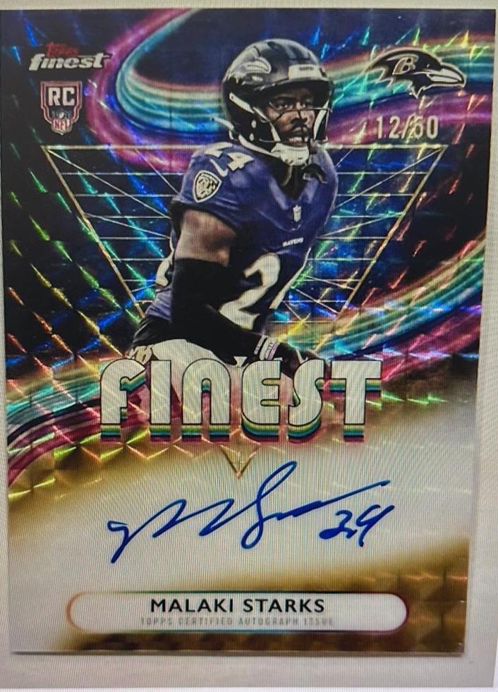 Malaki Starks [Gold Geometric] #RFA-MS