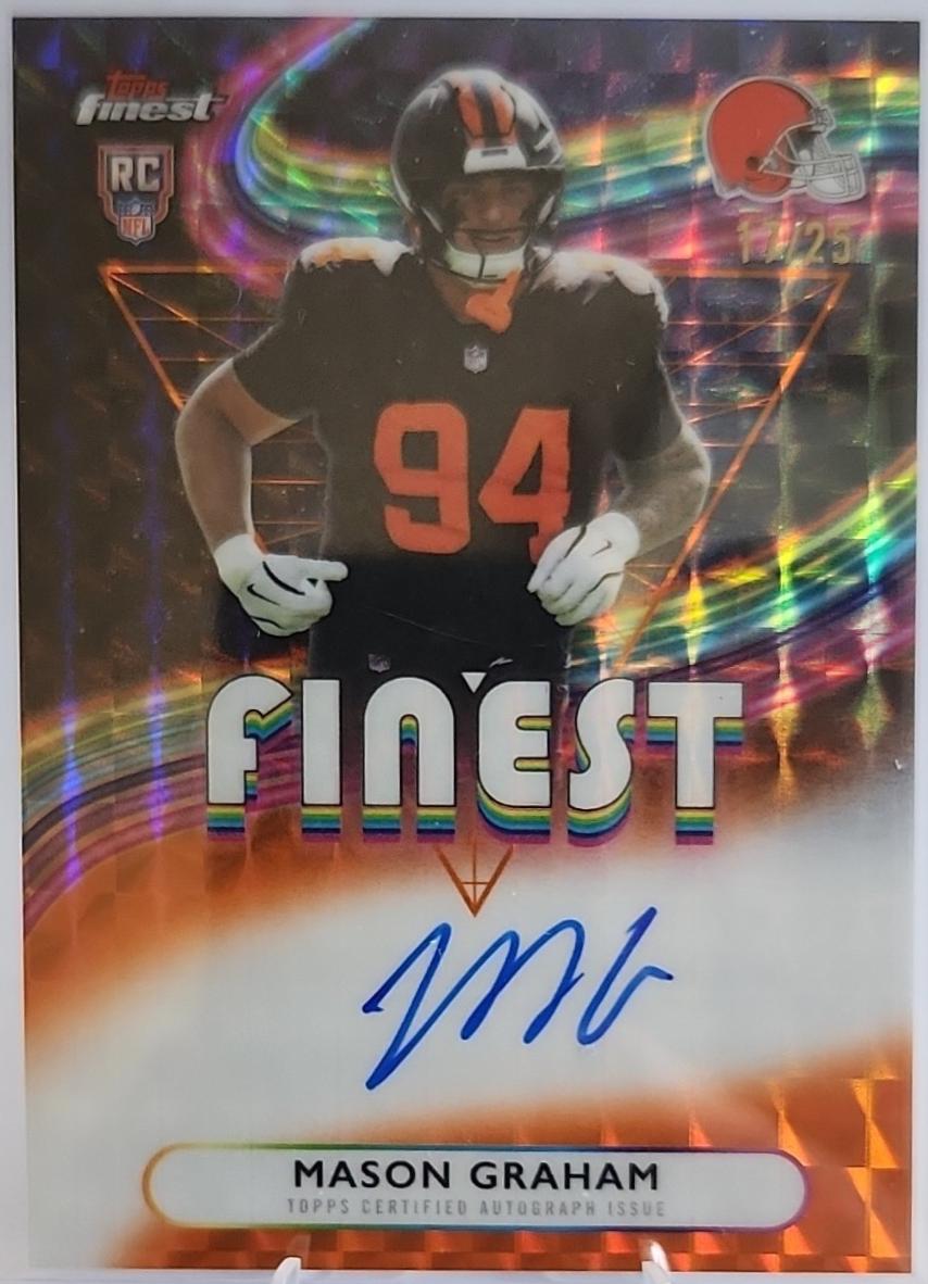 Mason Graham [Orange Geometric] #RFA-MG