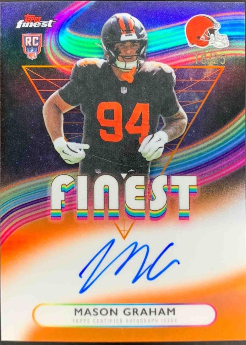 Mason Graham [Orange Refractor] #RFA-MG