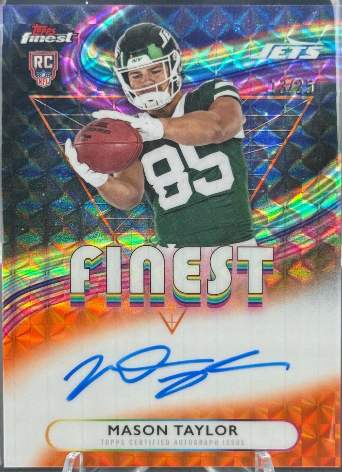 Mason Taylor [Orange Refractor] #RFA-MT