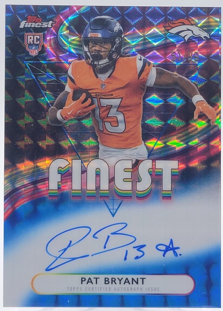 Pat Bryant [Blue Geometric] #RFA-PB
