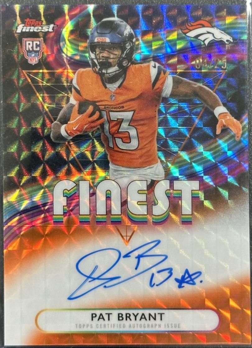 Pat Bryant [Orange Geometric] #RFA-PB