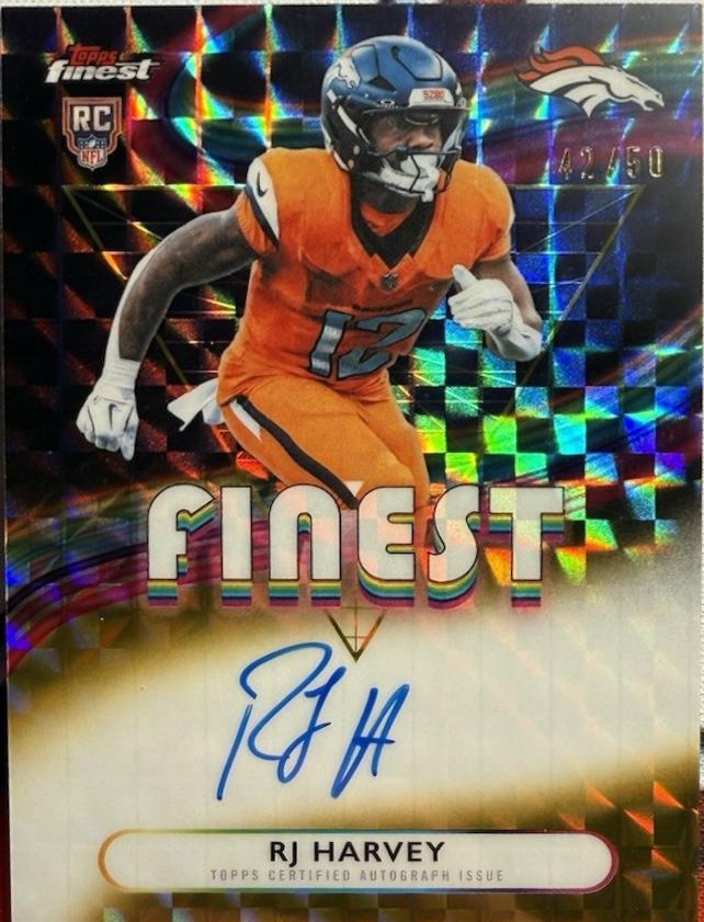 RJ Harvey [Gold Geometric] #RFA-RJH