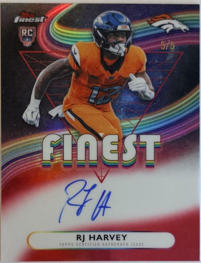 RJ Harvey [Red Refractor] #RFA-RJH