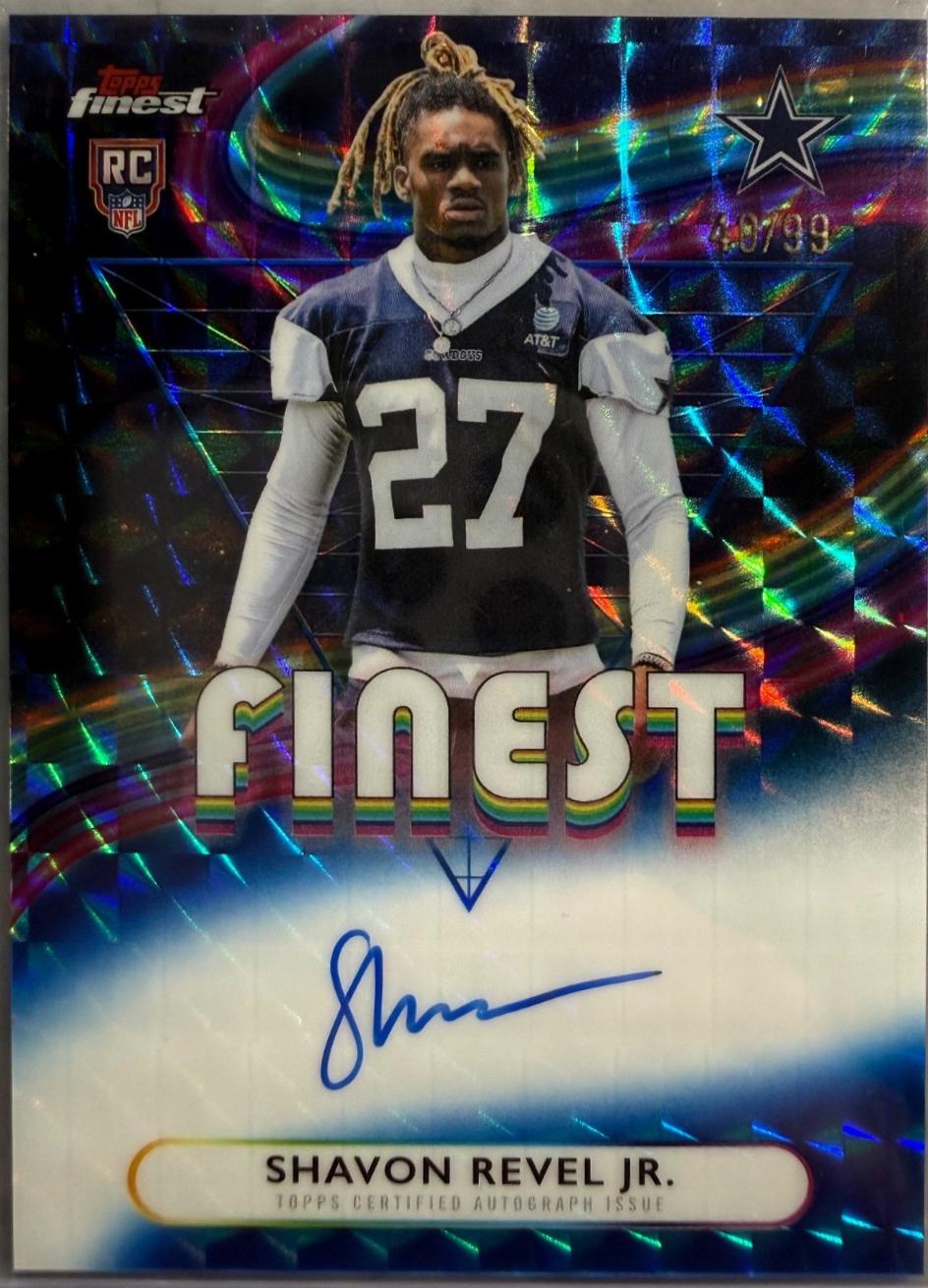 Shavon Revel Jr. [Blue Refractor] #RFA-SRJ