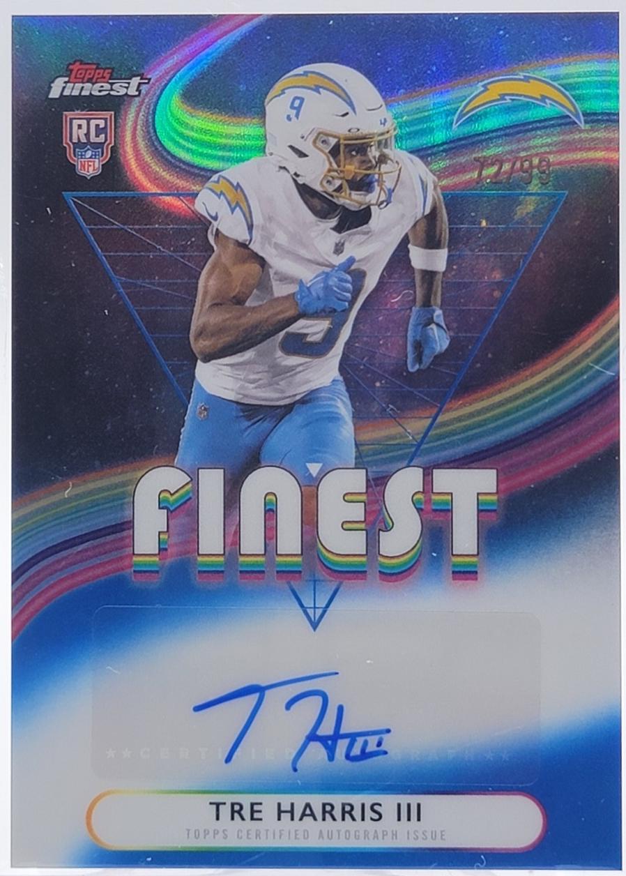Tre Harris III [Blue Geometric] #RFA-TH