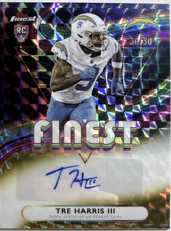Tre Harris III [Gold Refractor] #RFA-TH
