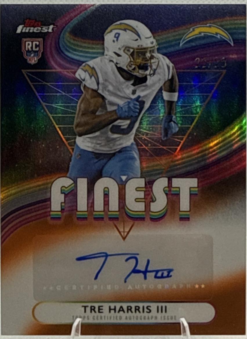 Tre Harris III [Orange Refractor] #RFA-TH