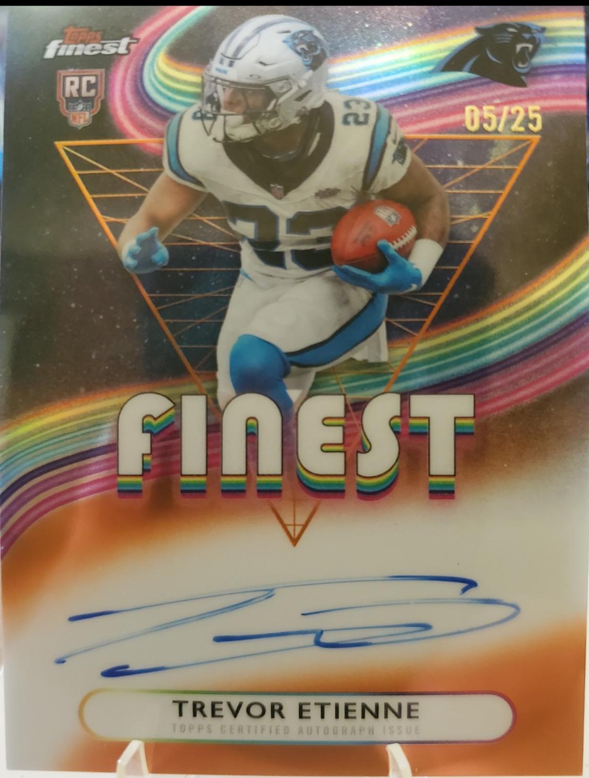Trevor Etienne [Orange Geometric] #RFA-TE