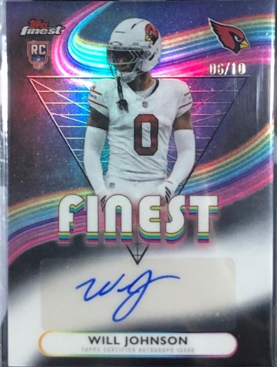 Will Johnson [Black Refractor] #RFA-WJ