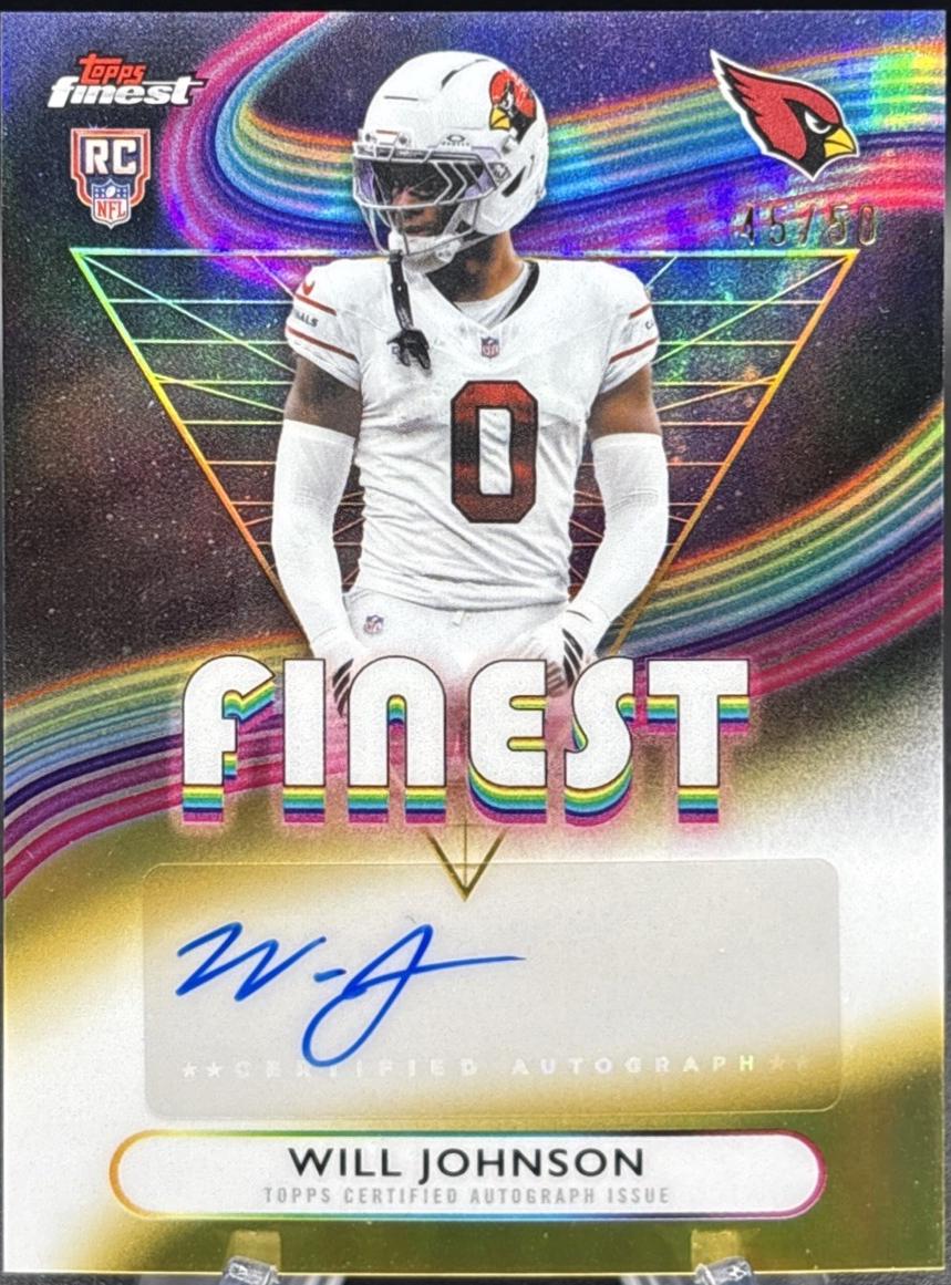 Will Johnson [Gold Refractor] #RFA-WJ
