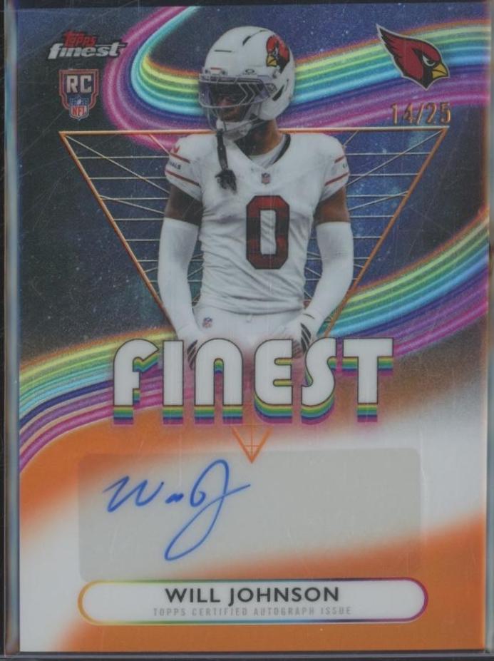 Will Johnson [Orange Refractor] #RFA-WJ