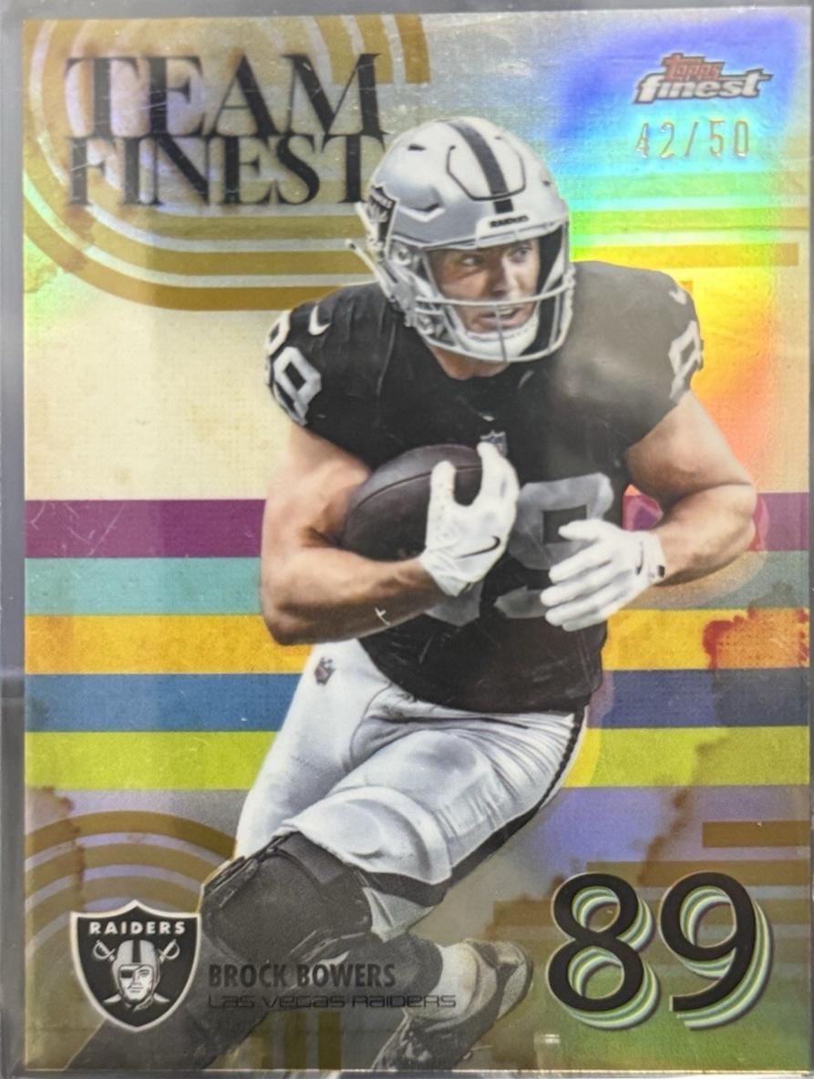 Brock Bowers [Gold Refractor] #TF-9