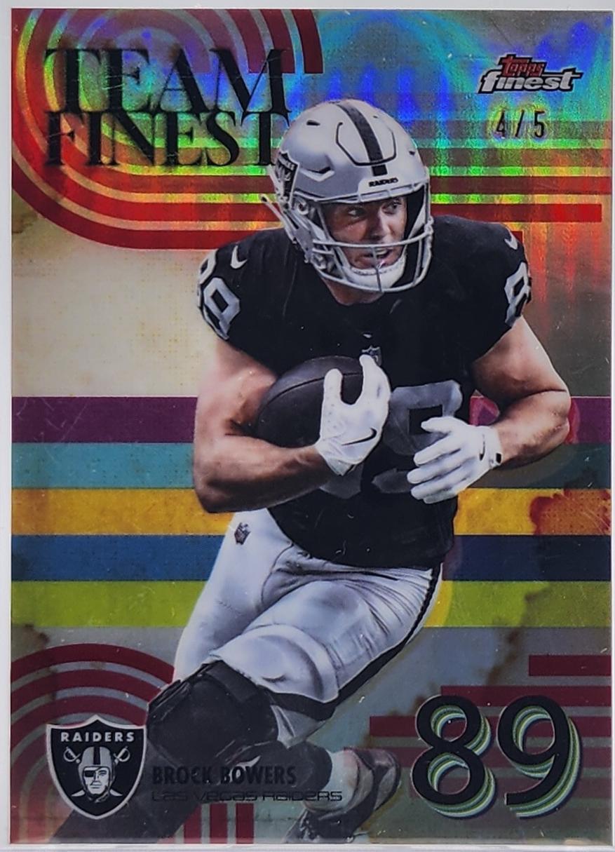 Brock Bowers [Red Refractor] #TF-9