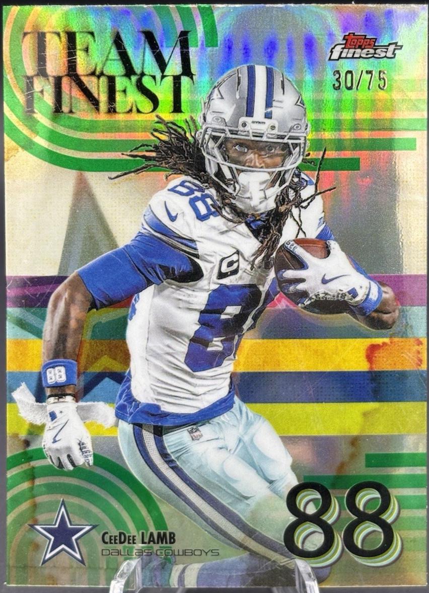 CeeDee Lamb [Green Refractor] #TF-7