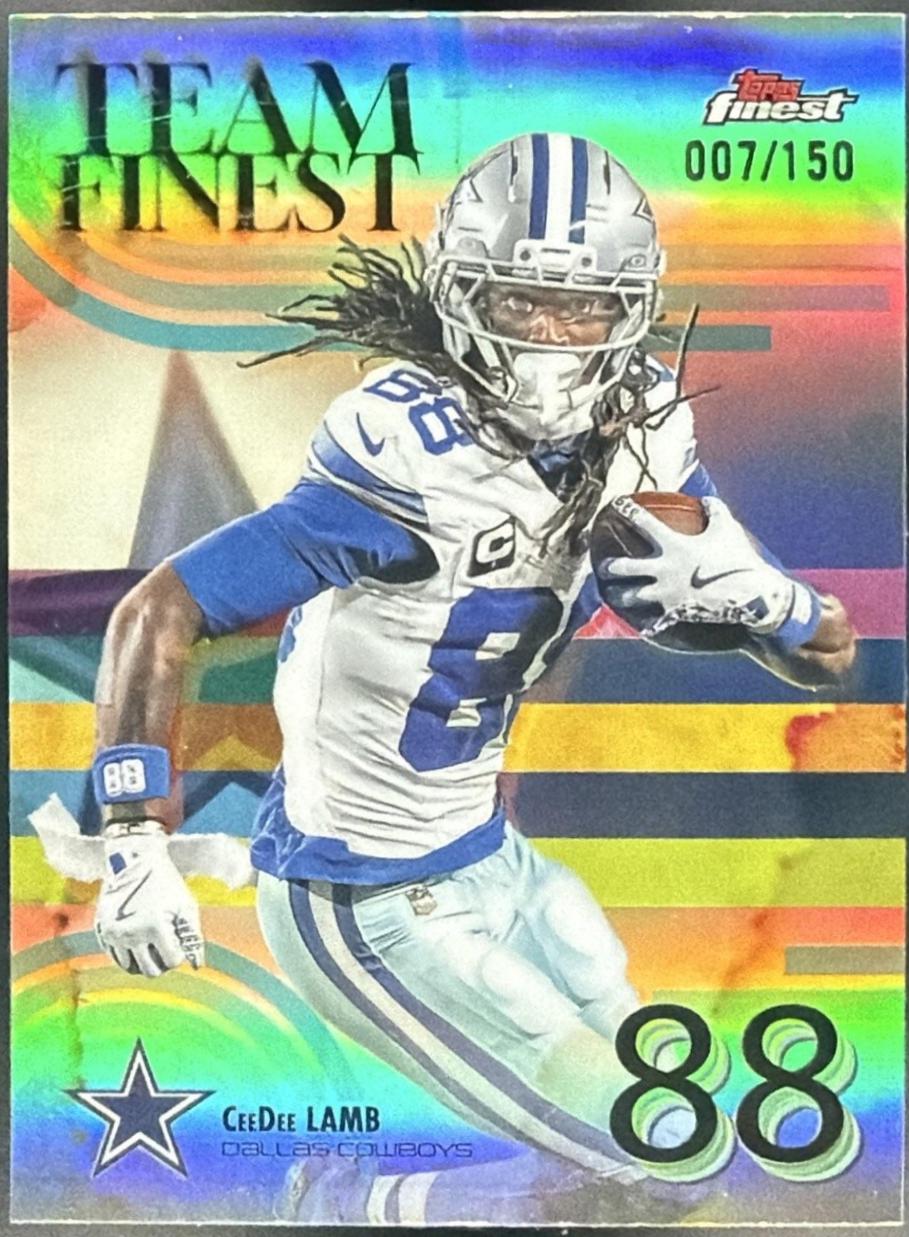CeeDee Lamb [Sky Blue Refractor] #TF-7