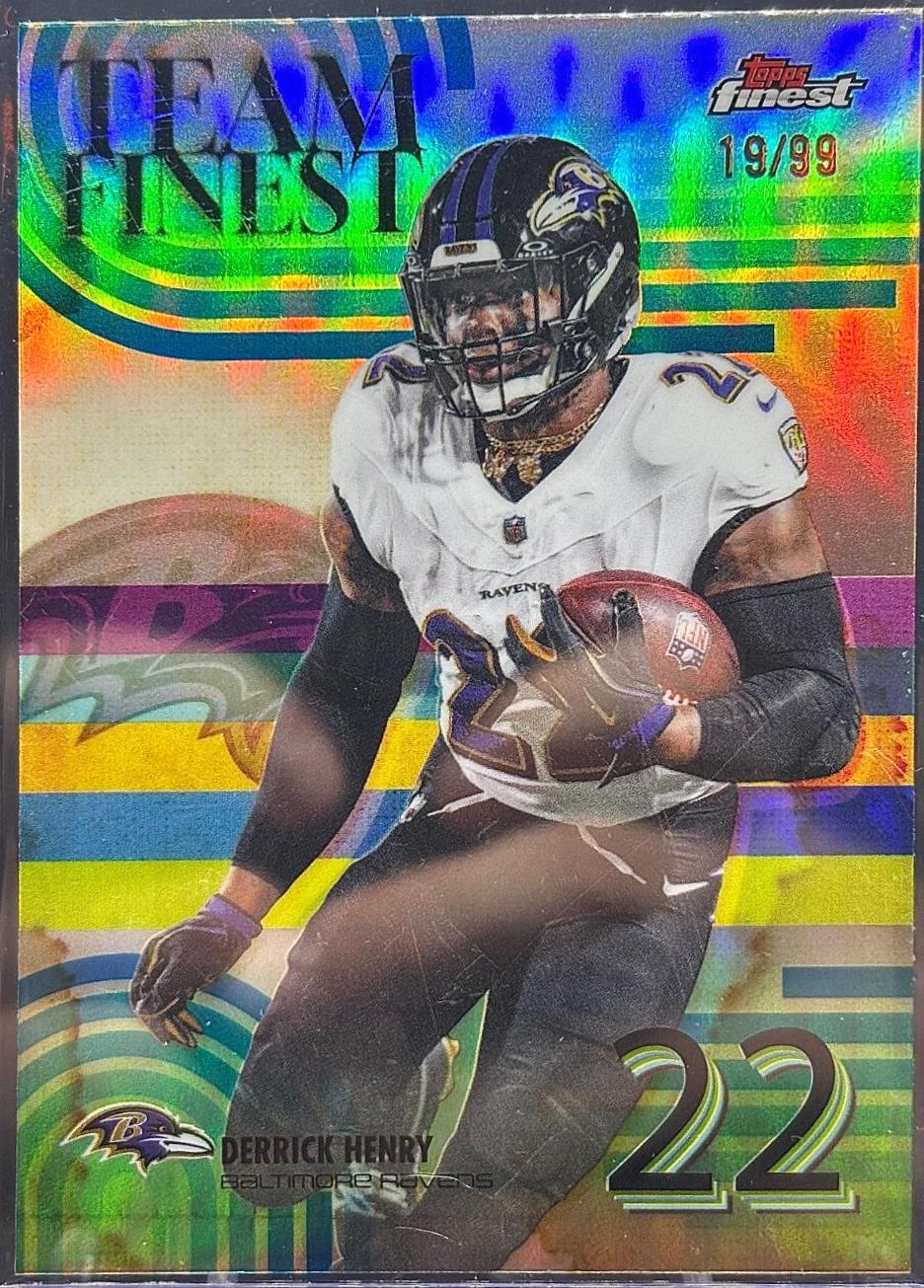 Derrick Henry [Blue Refractor] #TF-4