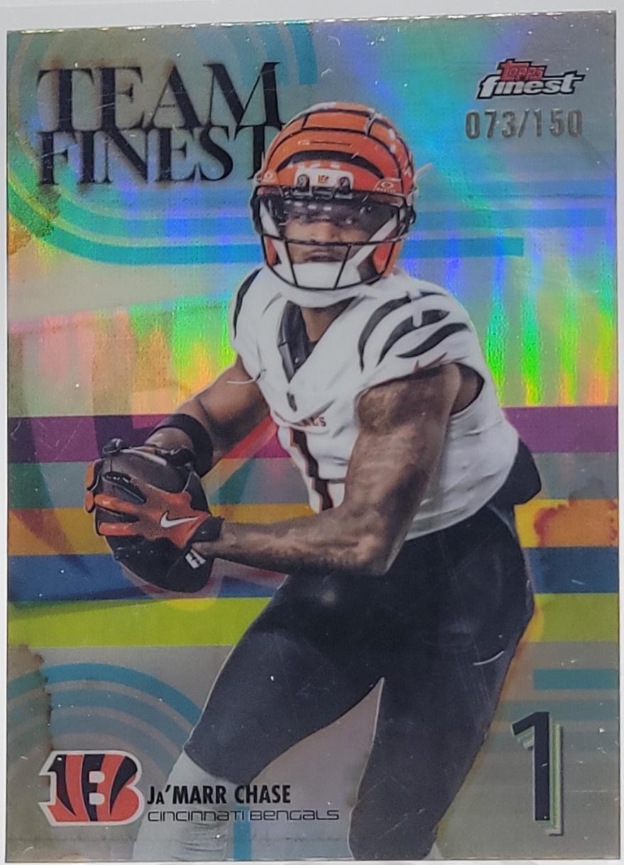 Ja'Marr Chase [Sky Blue Refractor] #TF-6