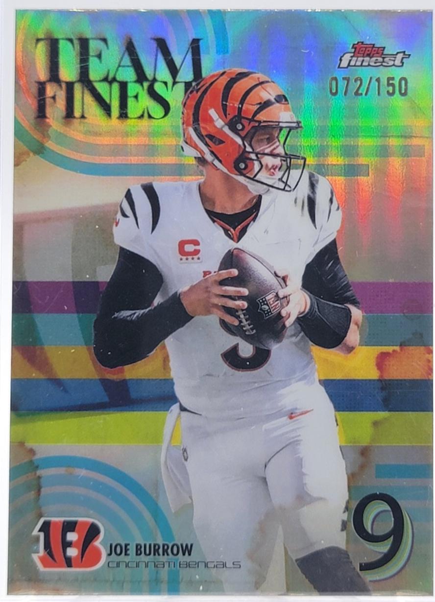 Joe Burrow [Sky Blue Refractor] #TF-2